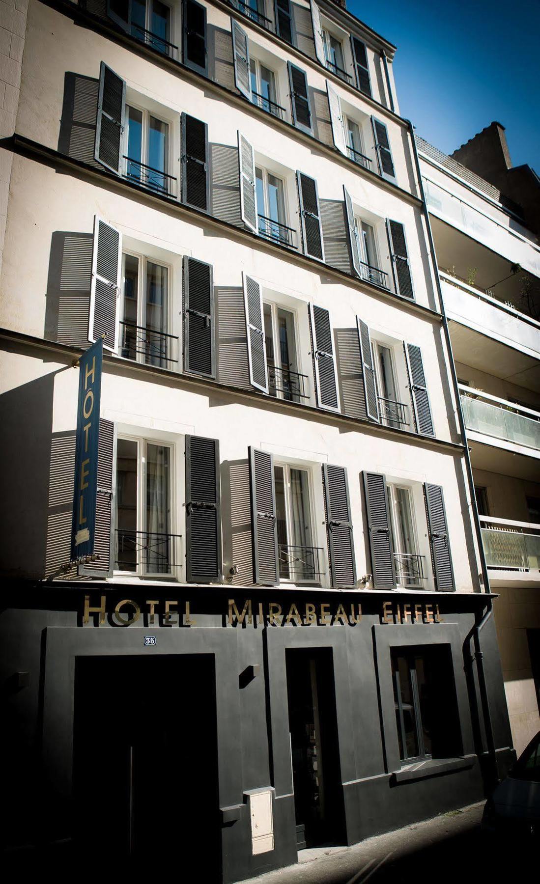 Hotel Mirabeau Eiffel Parijs Buitenkant foto